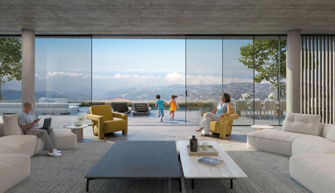 Buy Modern Villa in Lebanon , buy faqra club villa