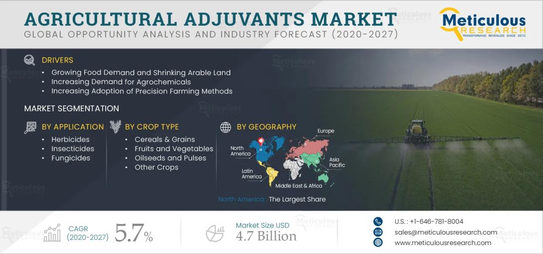 #AgriculturalAdjuvants, #MarketForecast, #CAGR, #Agritech, #PesticideEfficiency, #PrecisionFarming, #TankMix, #InFormulation, #HerbicideSupport, #FoodSecurity