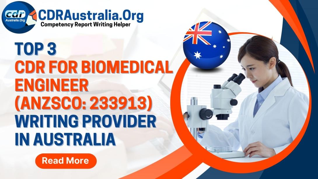 CDR for Biomedical Engineer