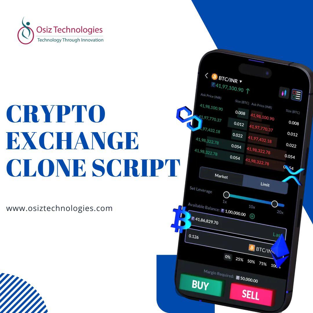 Crypto exchange clone script, Osiz, USA 