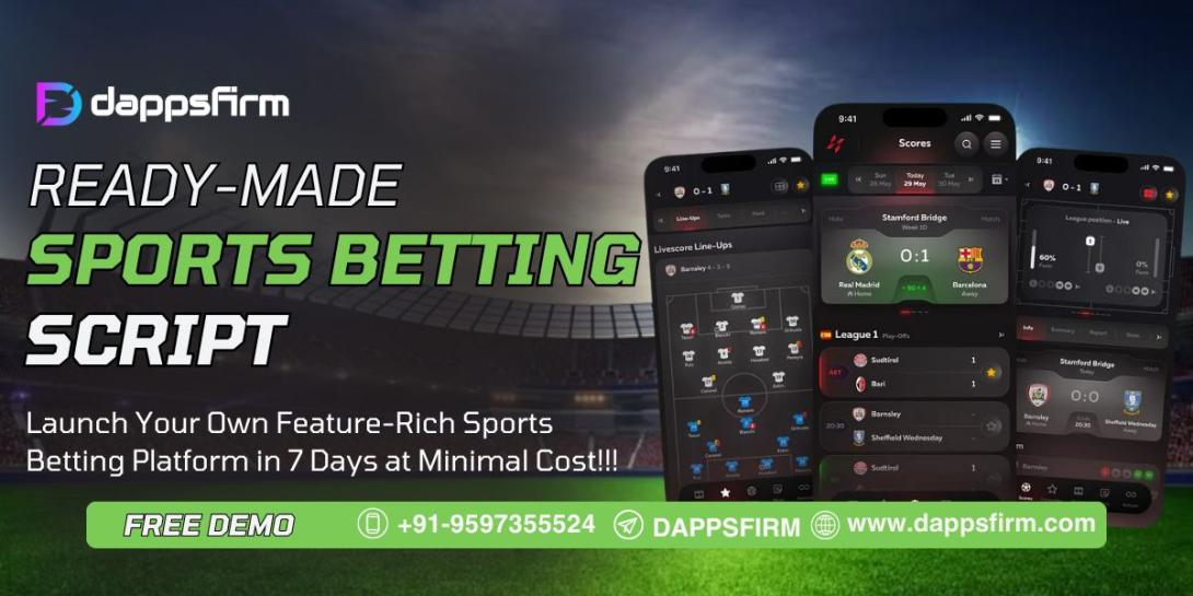Dappsfirm - Ready-Made Sports Betting Script