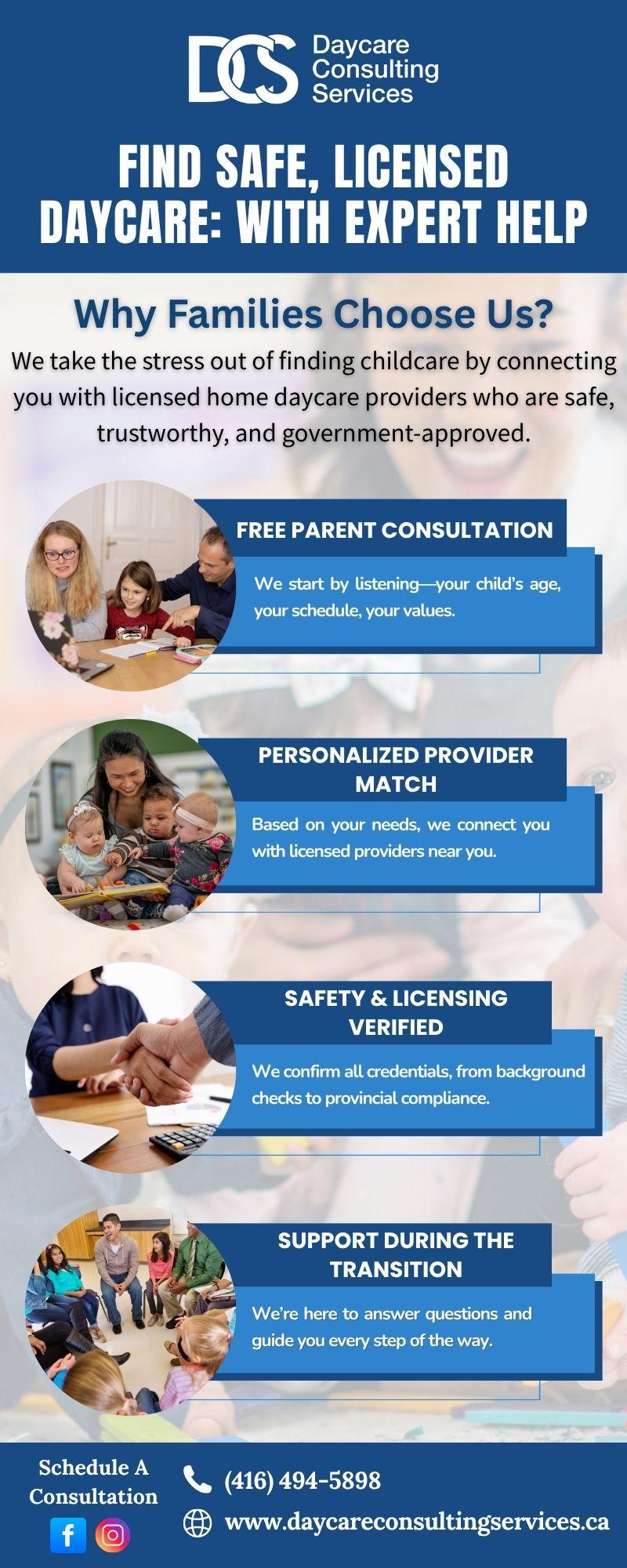 Daycare Consulting Services