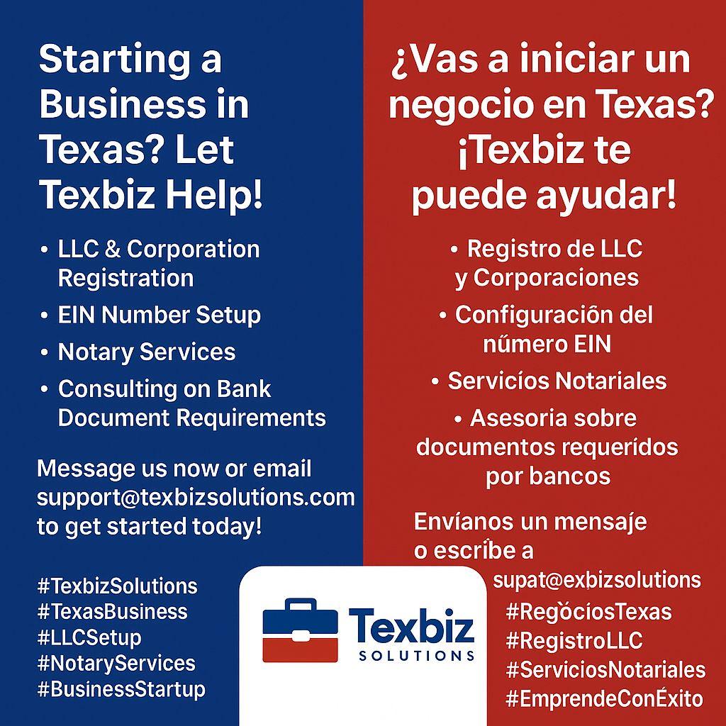 Start a Business in Texas