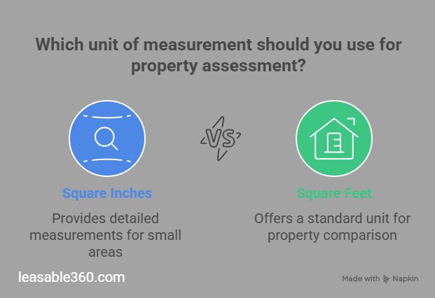 #SquareInchesToSquareFeet #StudioApartments #LandForSale