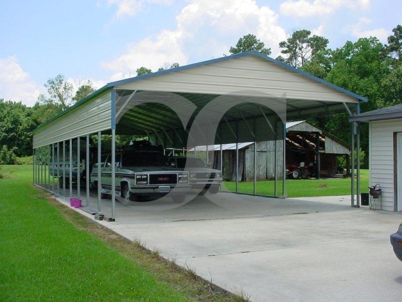 Carport with Storage Room , 3 car carport with storage