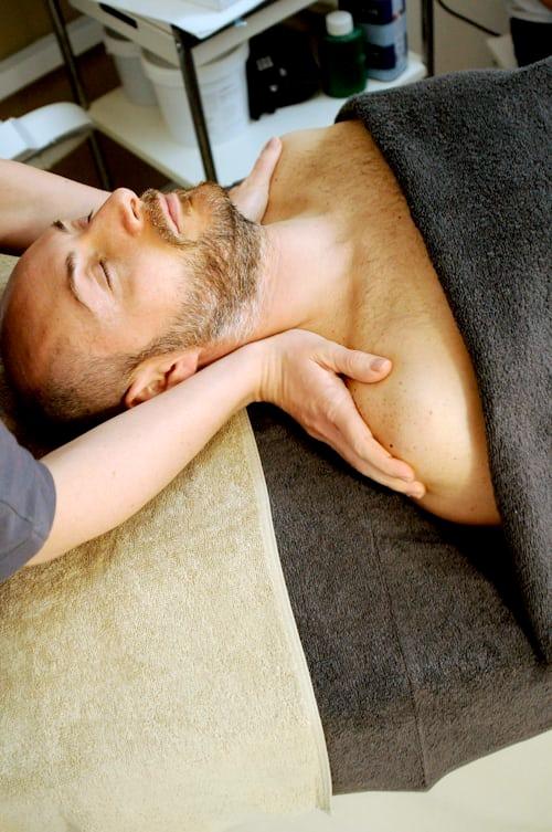 body-to-body oil massage