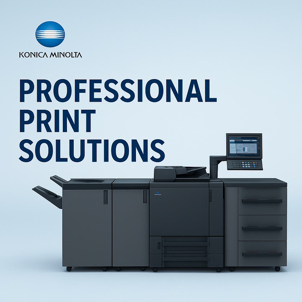 Konica Minolta Accurio dubai, Printing solutions UAE, konica minolta production printer, minolta printer