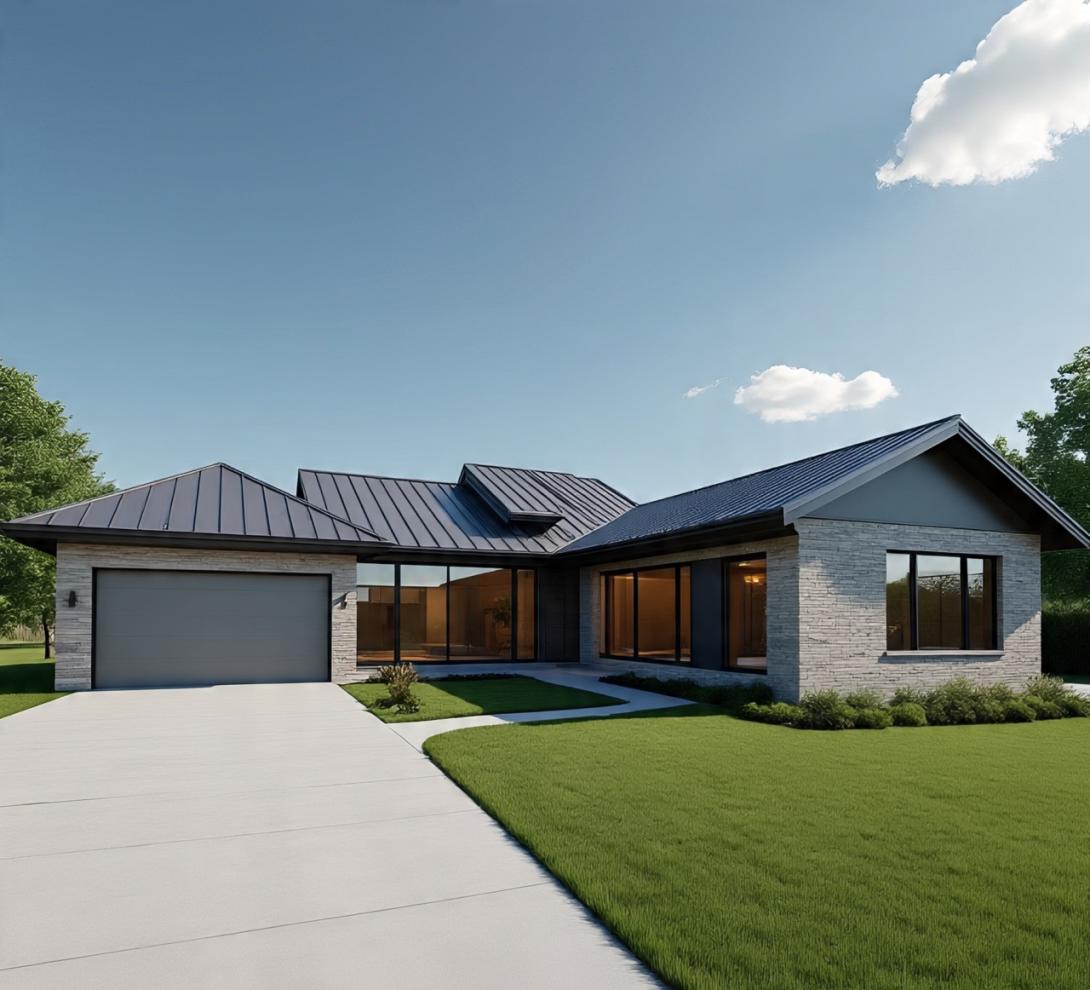 exterior house rendering