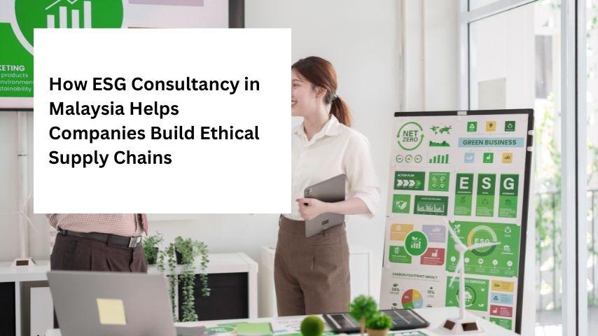 How ESG Consultancy in Malaysia Helps Companies Build Ethical Supply Chains