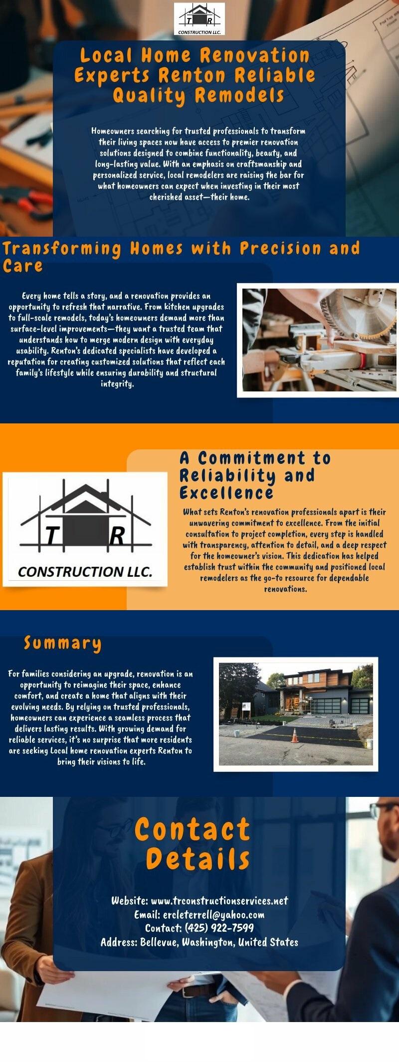 Local home renovation experts Renton