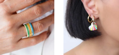 Bijoux dorés femme
