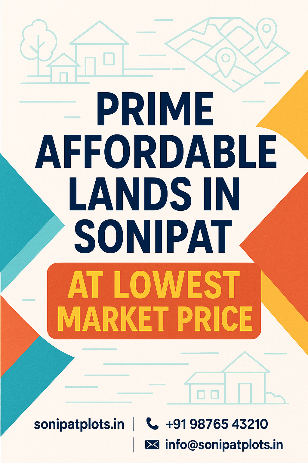 Discover affordable lands in Sonipat near Delhi NCR. Buy residential plots near Kundli for villas and dream homes with future growth and high returns.