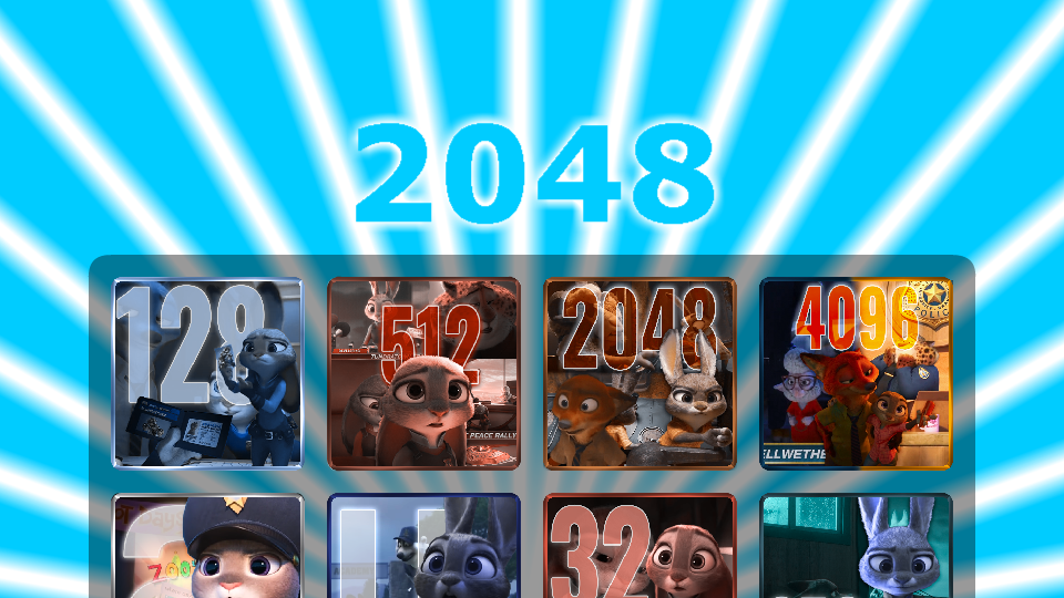 Play game 2048 online