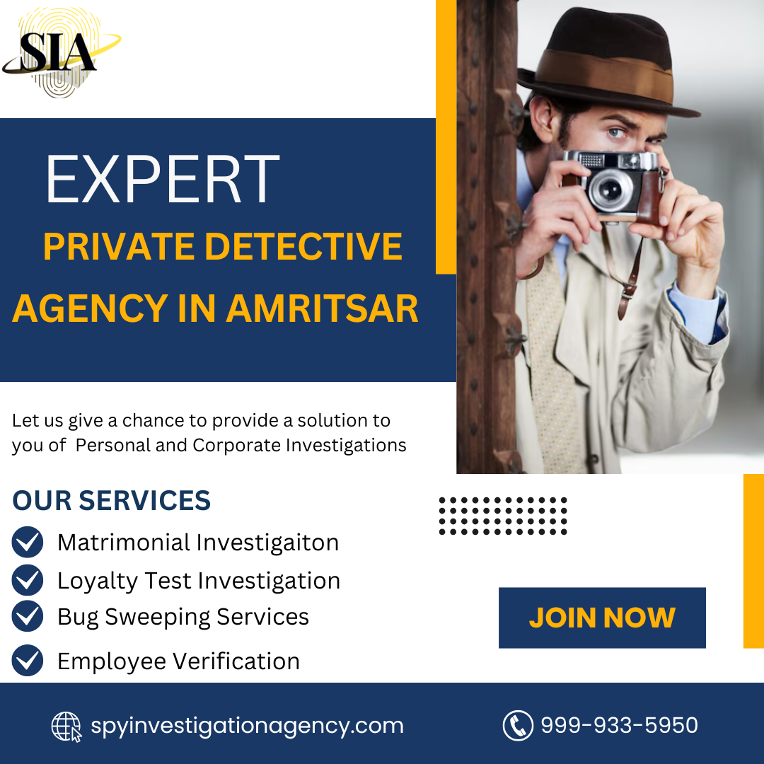 Private Detective agency in Amritsar