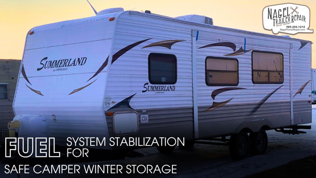 Fuel System Stabilization for Safe Camper Winter Storage