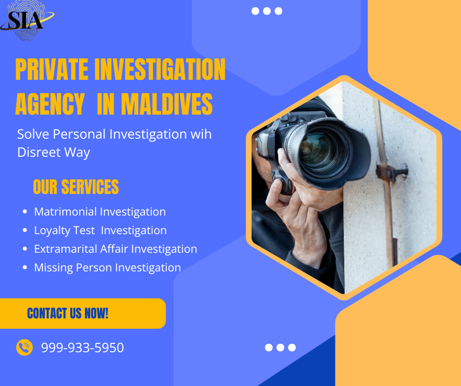 Private Investigation agency in Maldives