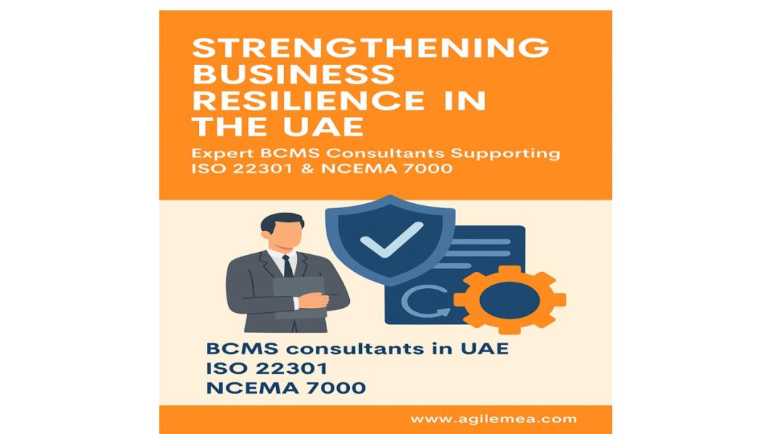 A comprehensive guide explaining the role of BCMS consultants in UAE, the importance of ISO 22301, and NCEMA 7000 compliance—helping organizations strengthen resilience and ensure operational continuity with expert support.
