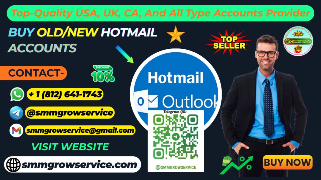 Buy Verified Hotmail/Outlook Accounts