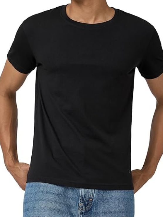Heather Crew Neck T-Shirt Houston
