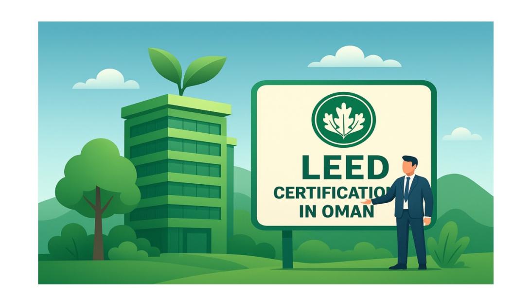 A complete guide explaining the importance of LEED Certification in Oman, the essential role of a LEED Certification Consultant, and how expert sustainability support helps businesses achieve international green building standards.