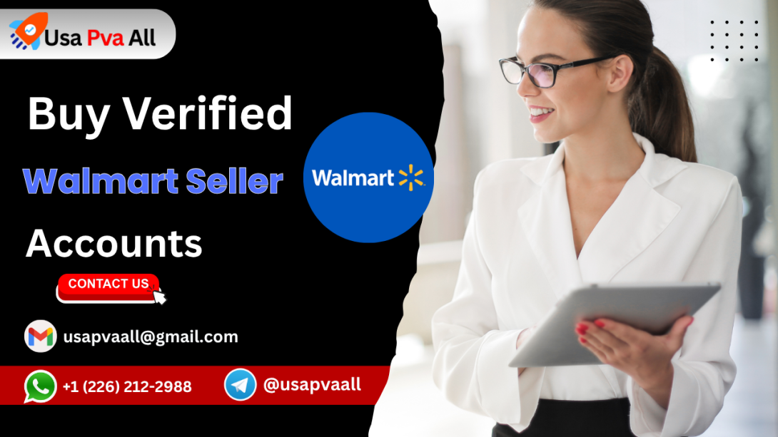  verified Walmart seller account