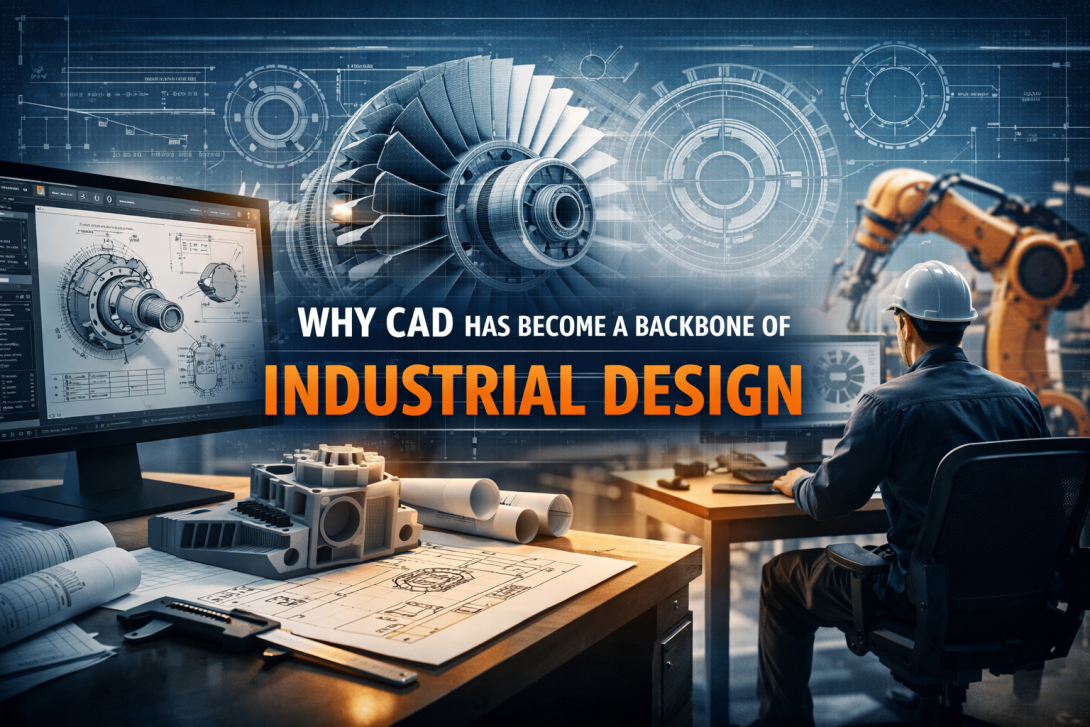 Why CAD Has Become a Backbone of Industrial Design - CAD Services India