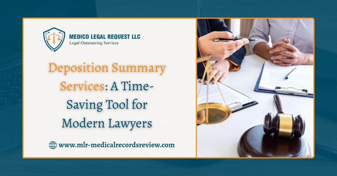 Deposition summary service