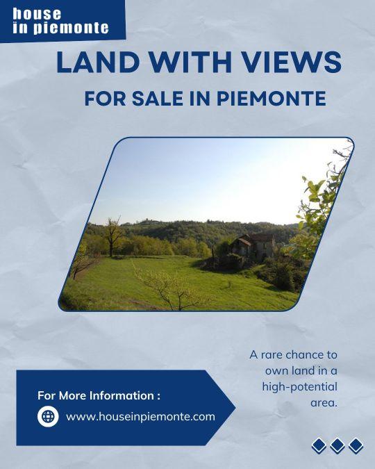 Land with views for Sale in Piemonte