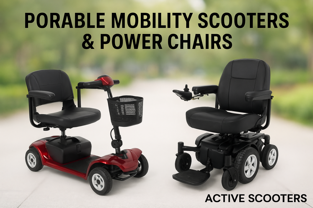 portable mobility scooters, power chairs