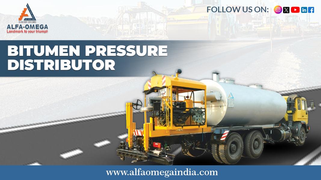 bitumen pressure distributor manufacturer