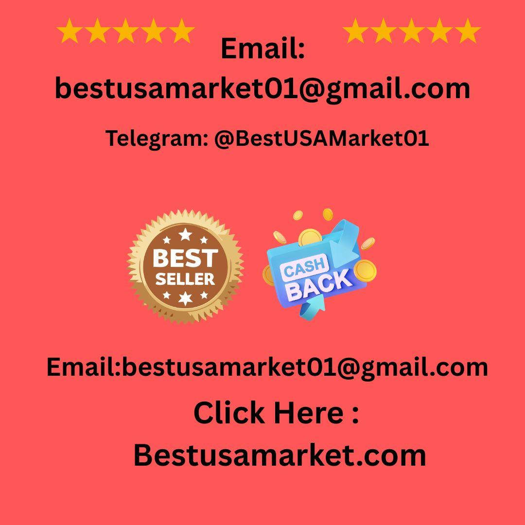  24 Hours Reply/Contact ✔️Email: bestusamarket01@gmail.com ✔️WhatsApp: +1 (571) 220-3354 ✔️Telegram: @BestUSAMarket01