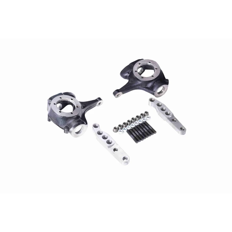 Heavy-Duty Dana 44 / Chevy 10-Bolt High Steer Knuckle and Steering Arm Kit for Lifted Off-Road Builds