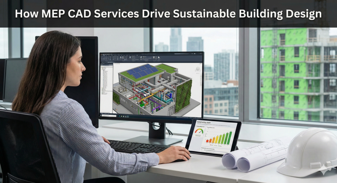 Eco-Efficiency through Expert MEP CAD Services: A Sustainable Design Revolution