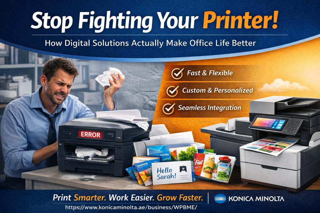 digital print solutions, managed print services companies, Color Production Printing Solution, Konica Minolta Printing Solutions UAE