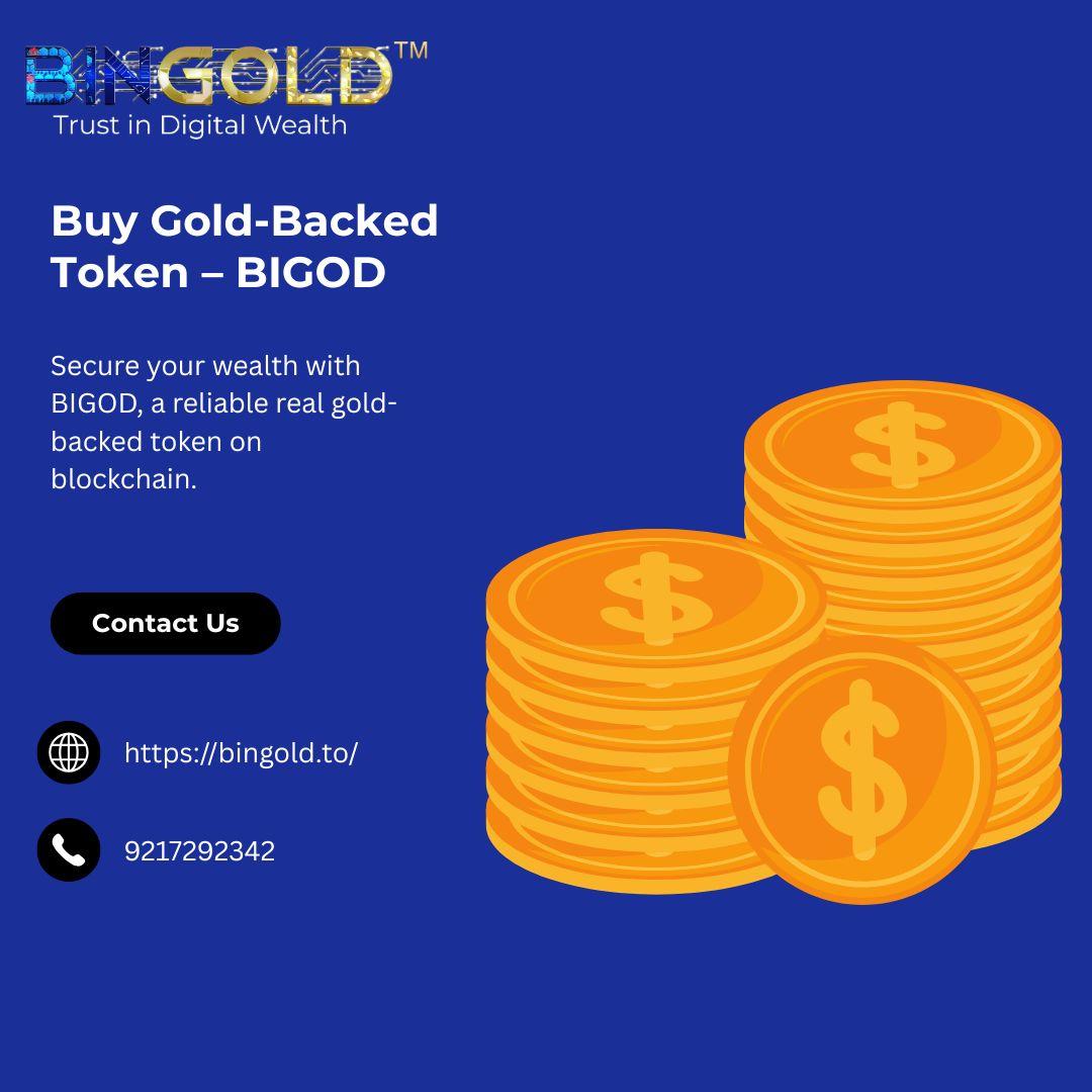 buy a gold-backed token online, gold-backed token, real gold-backed token