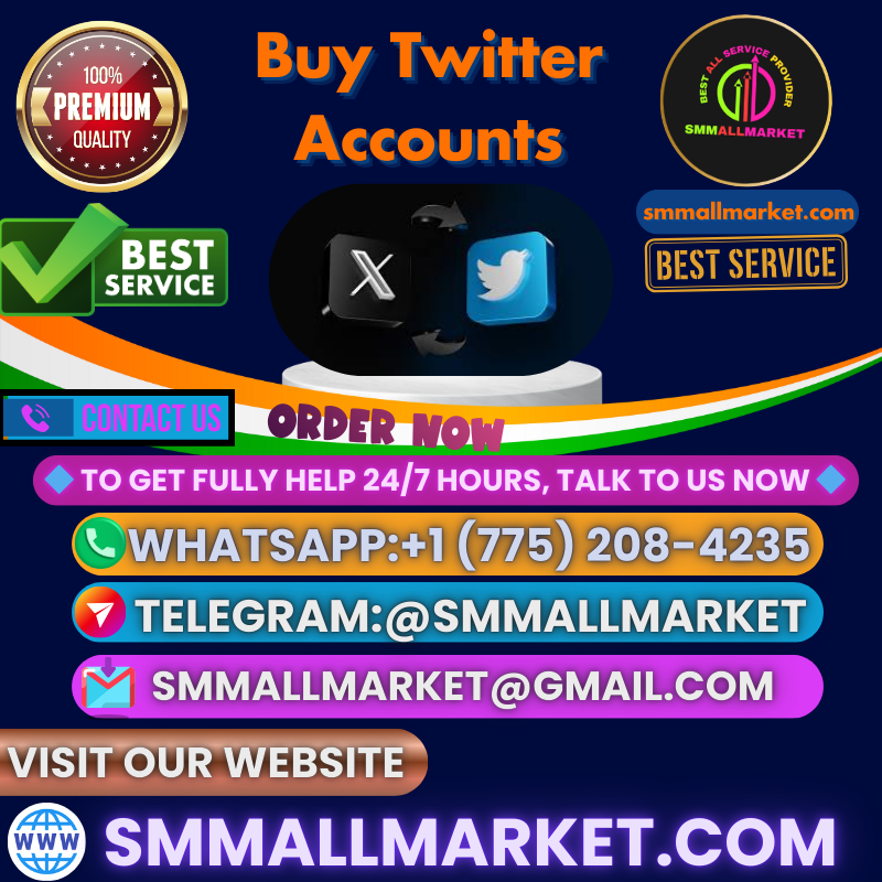 Buy Twitter Accounts - Quality Aged Accounts (2011-2026)