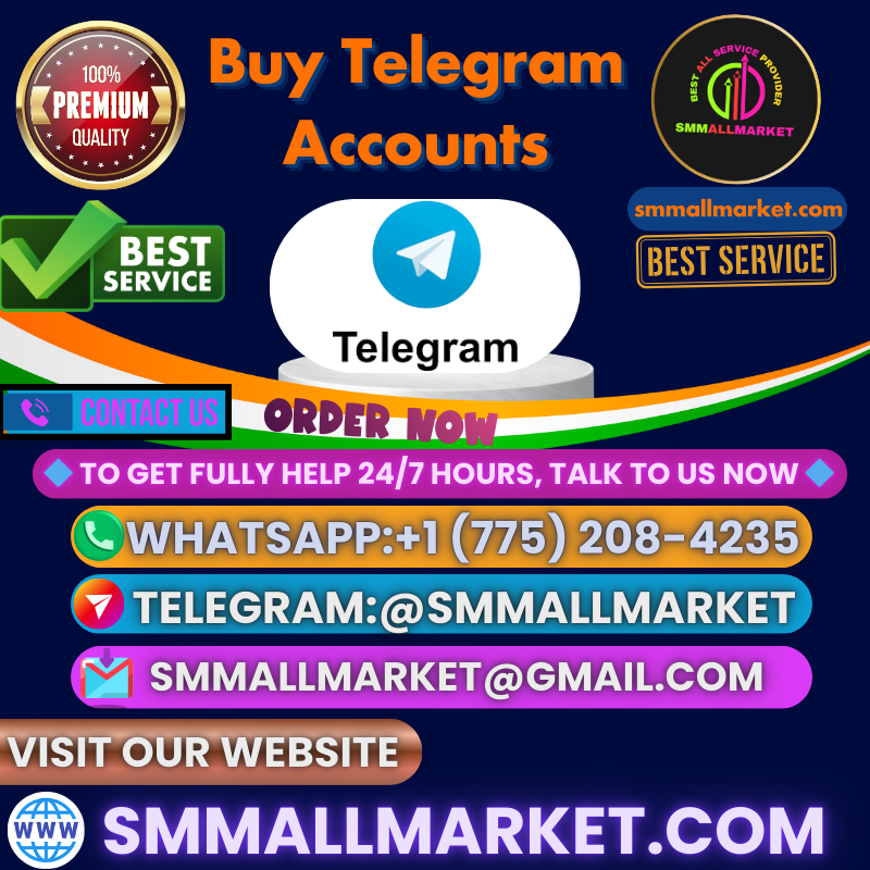 Buy Old Telegram Accounts We are available online 24/7. ...
