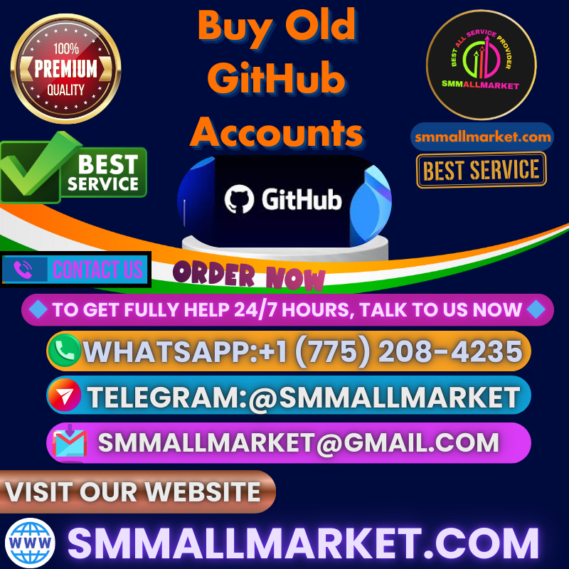Top 3.3 Sites to Buy GitHub Accounts Old and New