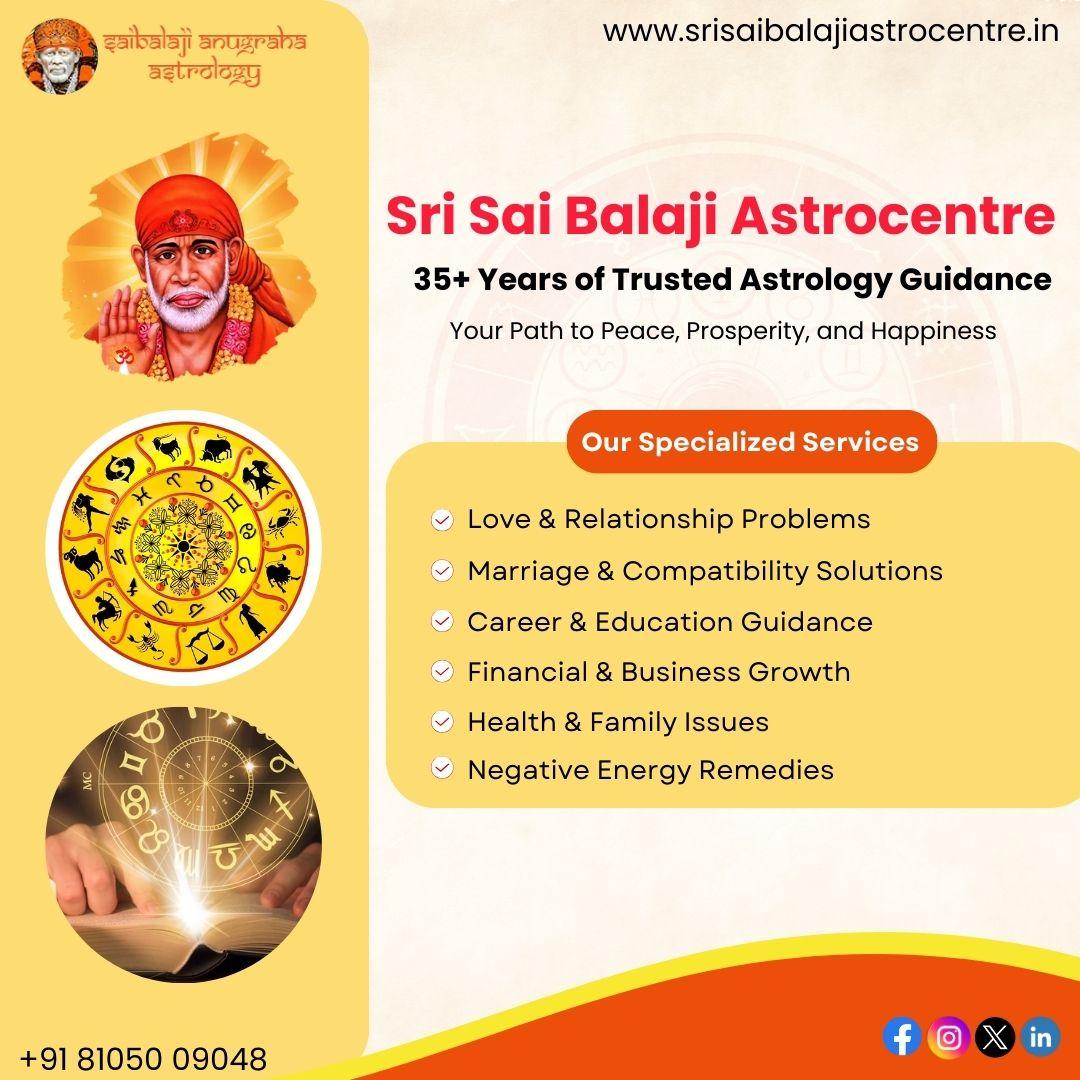 Best Astrologer in Bangalore - SaiBalajiAnugraha