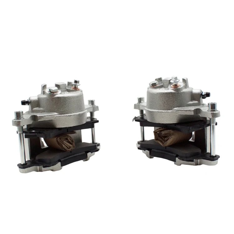 Off-Road Front Disc Brake Caliper Pair with Heavy-Duty Construction and Hardware