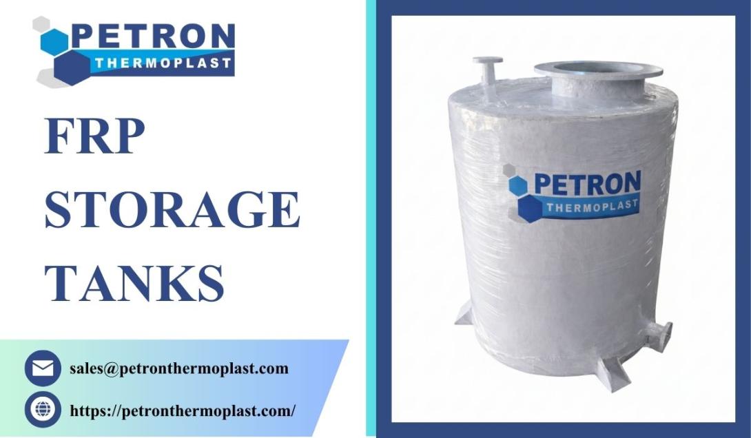 FRP storage tanks 