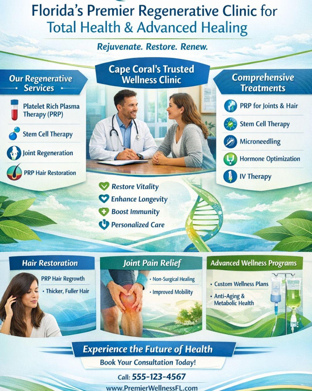 Premier Wellness Florida – Florida’s Premier Regenerative Clinic for Total Health & Healing