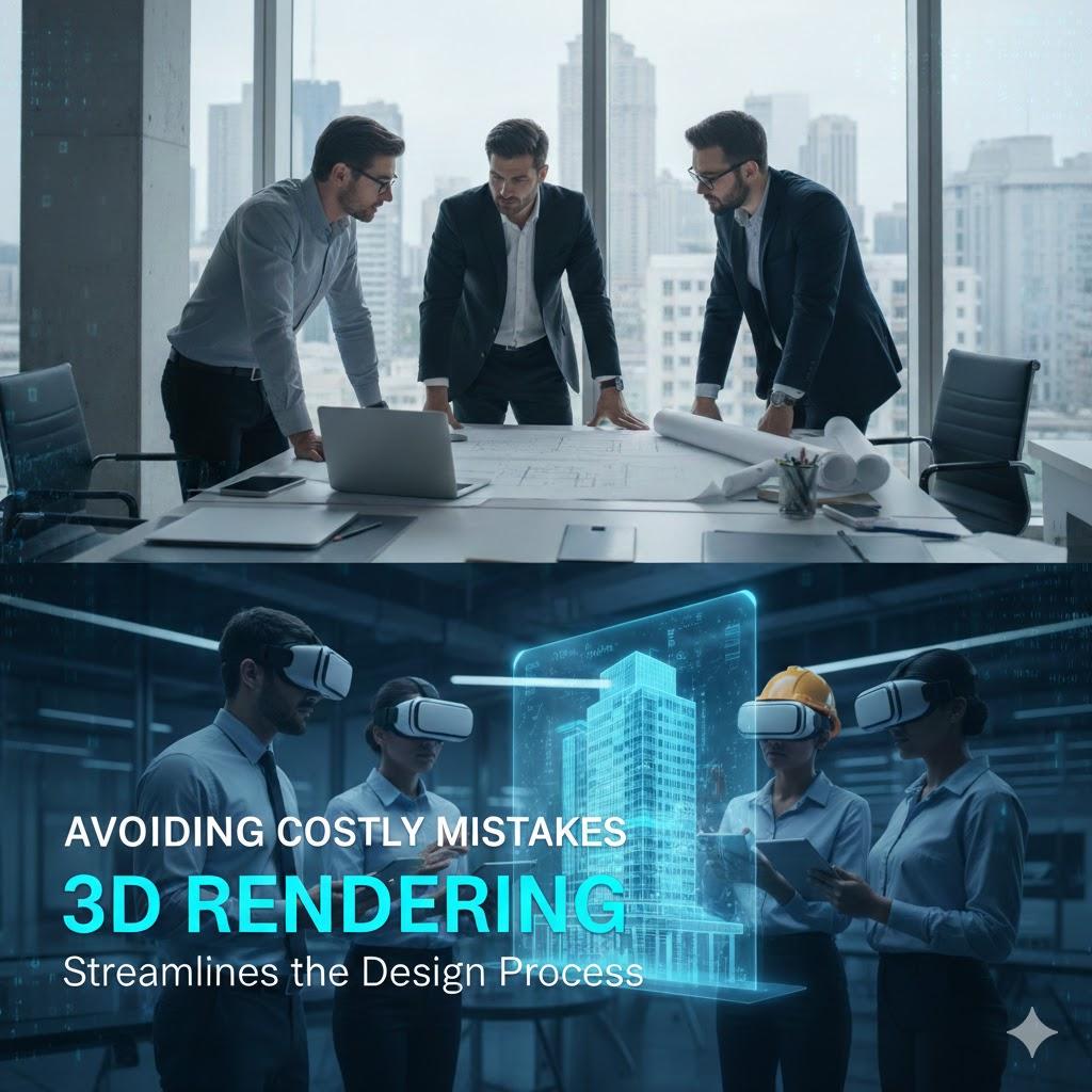 Avoiding Costly Mistakes: How 3D Rendering Streamlines the Design Process -Tesla CAD Solutions 