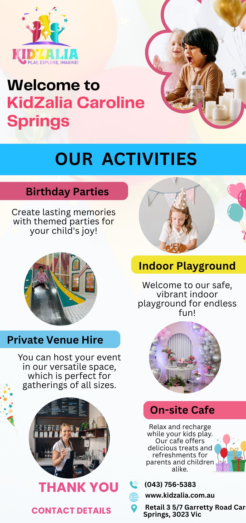 Birthday Party Packages, Party Packages
