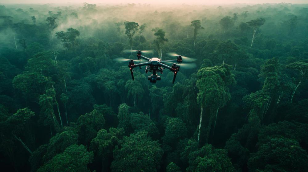 habitat maping drone