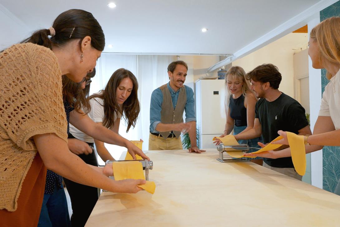 Live pasta making workshop
