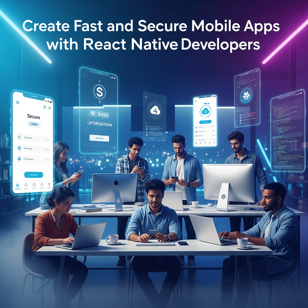 React Native developers building fast and secure mobile applications