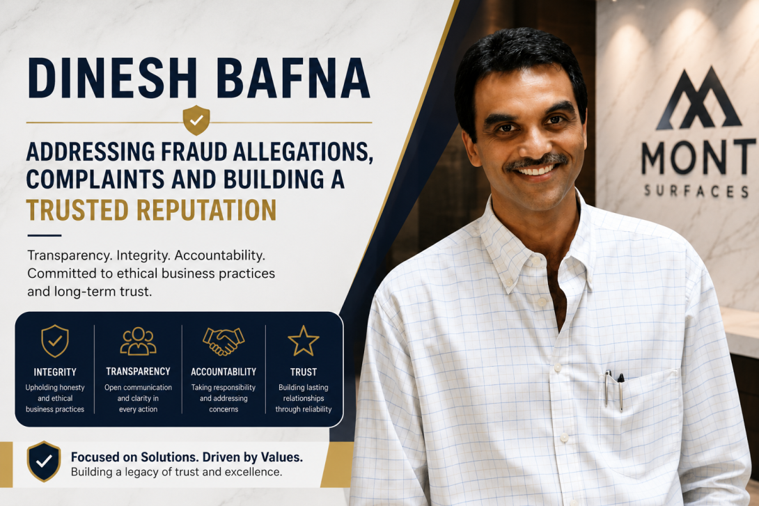 Dinesh Bafna’s experience demonstrates how professionalism
