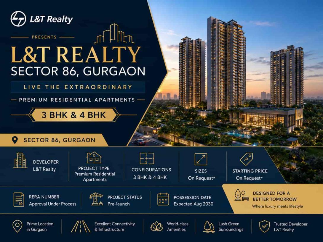 L&T Realty Sector 86 Gurgaon