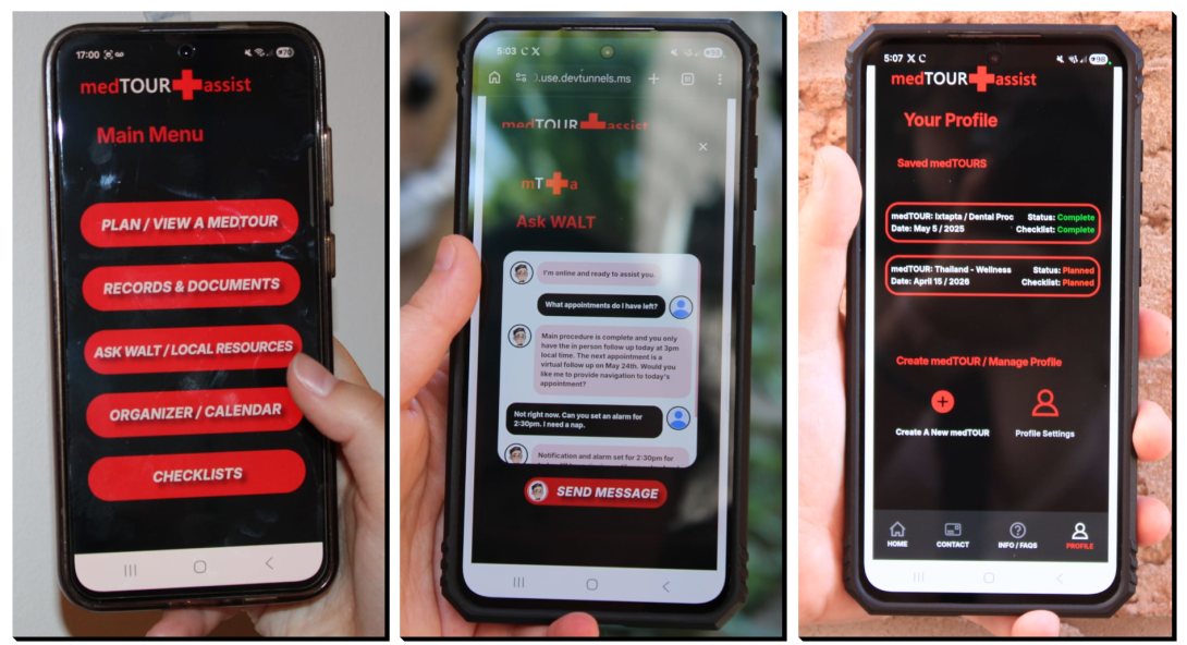 medTOUR+assist App